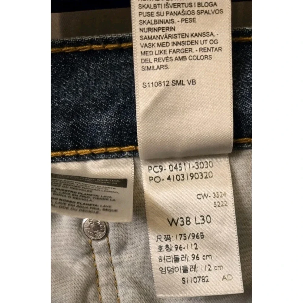 Levi's 511 Slim Fit Blue Jeans W38